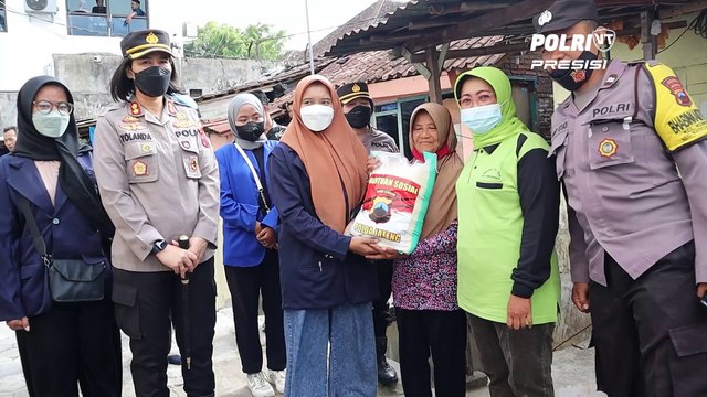 Gandeng Mahasiswa dan Ormas, Polres Magelang Kota Salurkan 2 Ton Beras