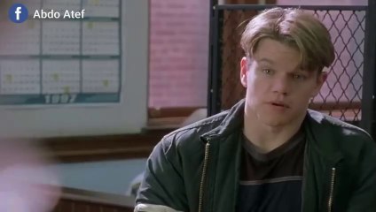 _عامل نظافة فى الجامعة بيقدر يحل مسأله رياضيه عجز كل الطلاب عن حلها _ملخص فيلم good will hunting