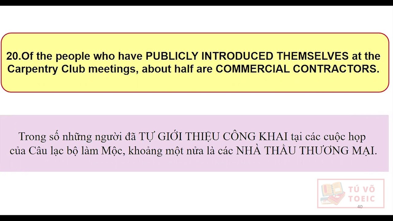 Học từ vựng  - Test 3- Part 5,6
