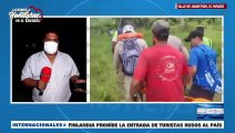 ¡Terrible! Localizan cadáver del papá del pequeño migrante en río Guayambre