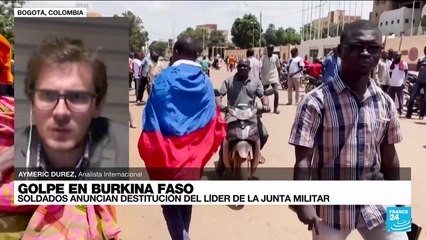 Aymeric Durez: "Desde 2017, la situación con el Estado Islámico en Burkina Faso ha empeorado"
