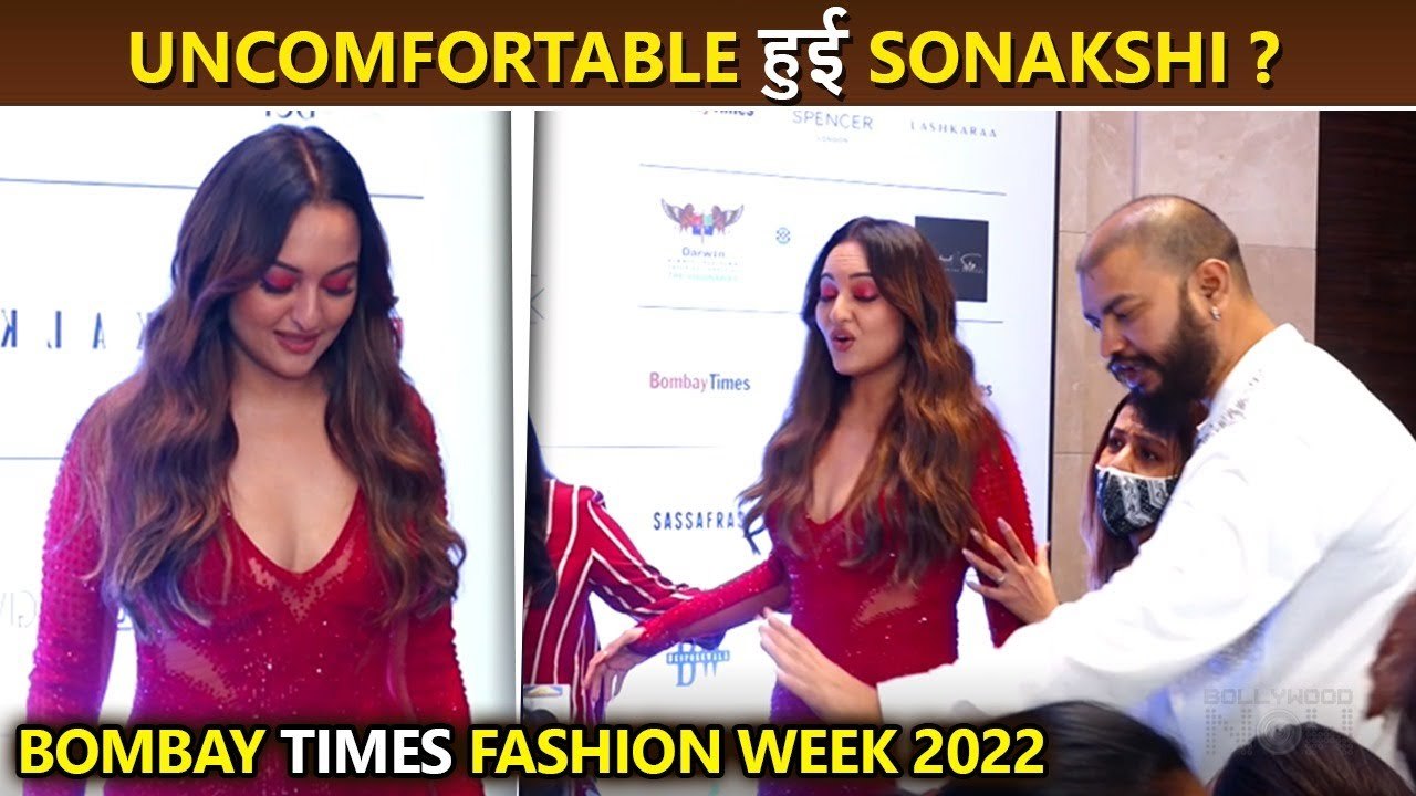 Sonakshi Feels Uncomfortable In Tight Dress | Talks About Her Films | Bombay Times Fashion Week 2022