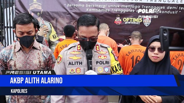 Gelar Operasi Sikat Semeru 2022, Polres Trenggalek Ungkap Kasus Pencurian Hingga Kejahatan Jalanan