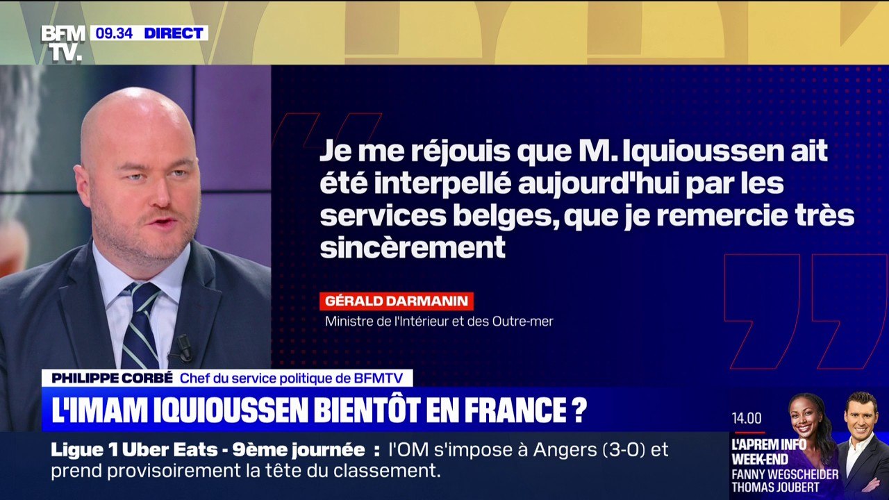 Arrestation d'Hassan Iquioussen: Gérald Darmanin "se réjouit de l'interpellation" de l'imam