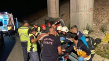 Kuzey Marmara Otoyolu’nda viyadüğün ayağına çarptı: 1 ölü, 1 yaralı