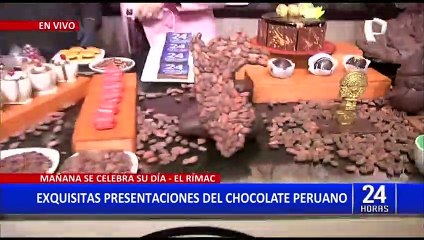 Celebran el día del chocolate peruano con exquisitos postres en diversas presentaciones