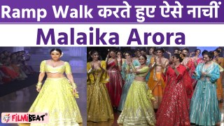 Malaika Arora Ramp Walk for Designer Gopi Vaid at Bombay Times Fashion Week 2022