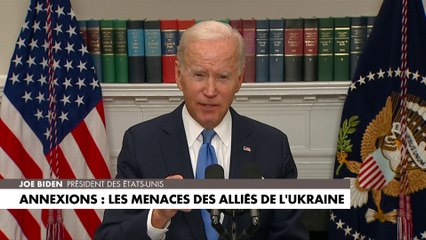 Annexions : les menaces des alliés de l’Ukraine