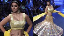 Bombay Times Fashion Week 2022: Hina Khan Yellow Lehenga look, Ramp पर ठुमके * Entertainment