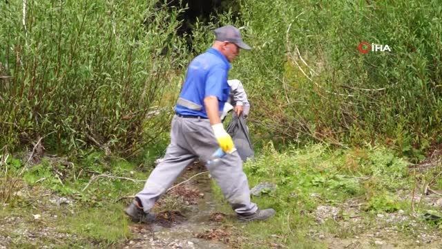 Kazdağları'nda temizlik seferberliği