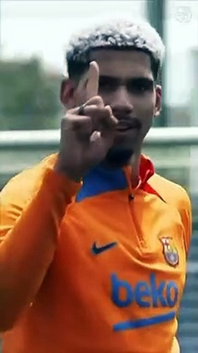 El emotivo vídeo del Barça para mandar ánimos a Ronald Araujo / FCB