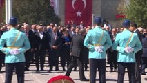 ANKARA TBMM Başkanı Şentop, Yasama yılının açılışı nedeniyle Meclis Atatürk anıtına çelenk bıraktı