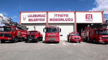 Son dakika haber! KIRKLARELİ - Kadın itfaiyeci sevdiği mesleği yapmanın mutluluğunu yaşıyor