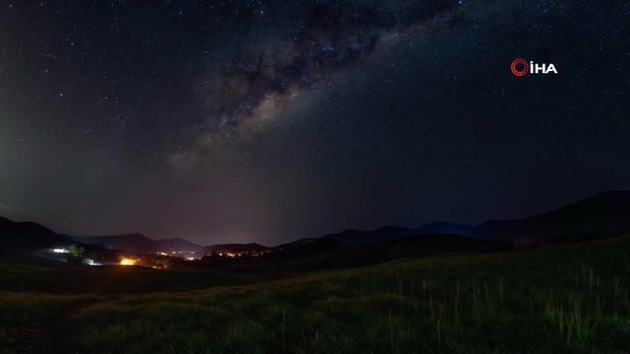 Iğdır gündem haberleri | Iğdır'da yıldızların görsel şöleni