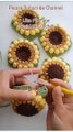 Crochet Sunflower | Crochet Flower Pattern | World Of Crochet