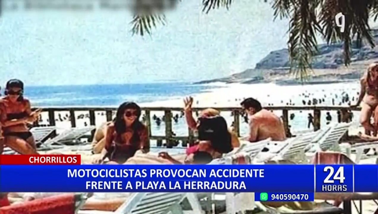 Chorrillos: Vecinos denuncian que motociclistas hacen peligrosas piruetas en la Herradura