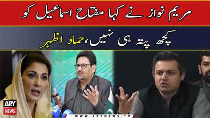 PTI leader Hammad Azhar news conference