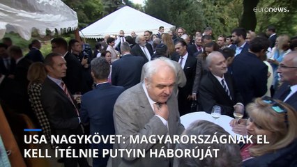 Új amerikai nagykövet: Magyarországnak Ukrajna oldalára kell állnia a háborúban