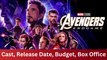 Avengers Endgame Cast, Release Date, Budget, Box Office | Marvels Movies