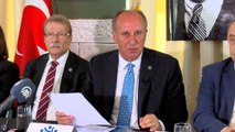 MUHARREM İNCE : ALTILI MASAYA SESLENİYORUM, ALTIN GÜNÜNDEN VAZGEÇİN