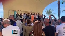 Baldoví exhibe sus fuerzas en Alicante en pleno desafío de los pupilos de Oltra