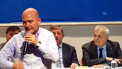 İçişleri bakanı Süleyman Soylu: "Bu eylem Amerika merkezli bir eylemdir."