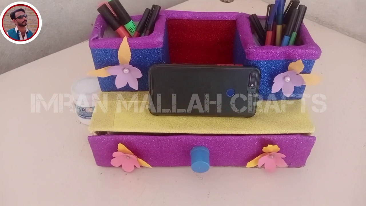 InShot_20221001_155951115Diy- making desktop with waste papper pin and ...