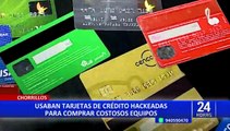 Chorrillos: Detienen a banda que compraba costosos productos con tarjetas falsas