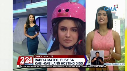 Rabiya Mateo, busy sa kabi-kabilang hosting gigs | 24 Oras Weekend