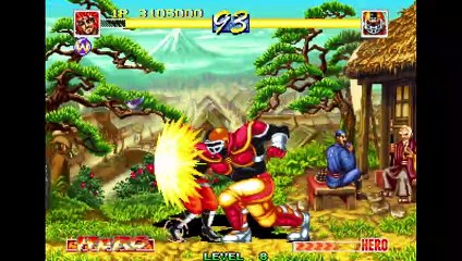 World heroes Perfect (Arcade) Fuuma - Level 8 - No Losses