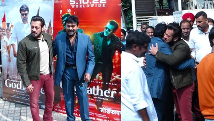 Salman Khan ने बिना Security के मारी Godfather Trailer Launch पर Entry, Chiranjivi को लगाया गले!