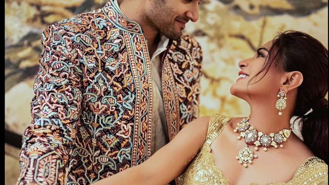 Ali Fazal, Richa Chadha look regal in their cocktail party