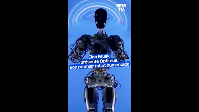 Elon Musk présente Optimus, son premier robot humanoïde