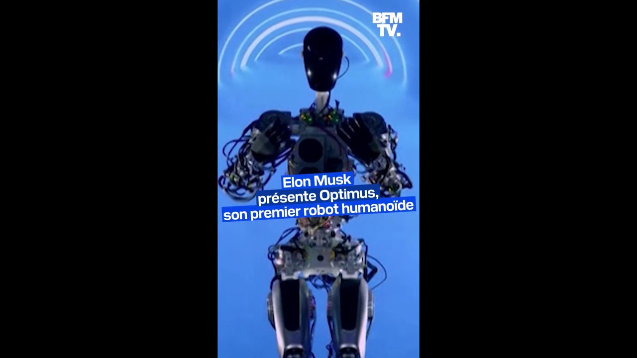 Elon Musk présente Optimus, son premier robot humanoïde