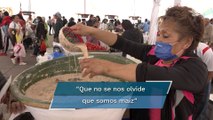 Zócalo capitalino se transforma en milpa con la “Feria del Maíz 2022”