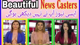 Beautiful News Casters  | Hot Girls News