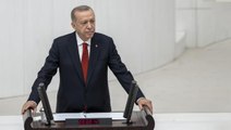 TBMM'de yeni yasama yılı başladı! Açılış töreninde konuşan Cumhurbaşkanı Erdoğan'dan önemli mesajlar