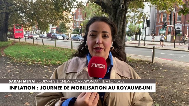 Inflation : journée de mobilisation au Royaume-Uni