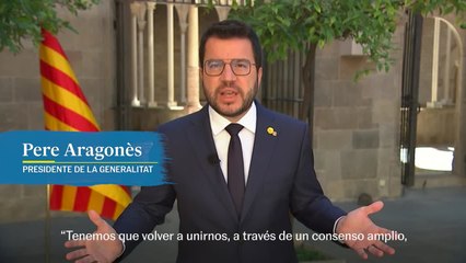Pere Aragonès afirma que "harán que Cataluña vuelva a votar"