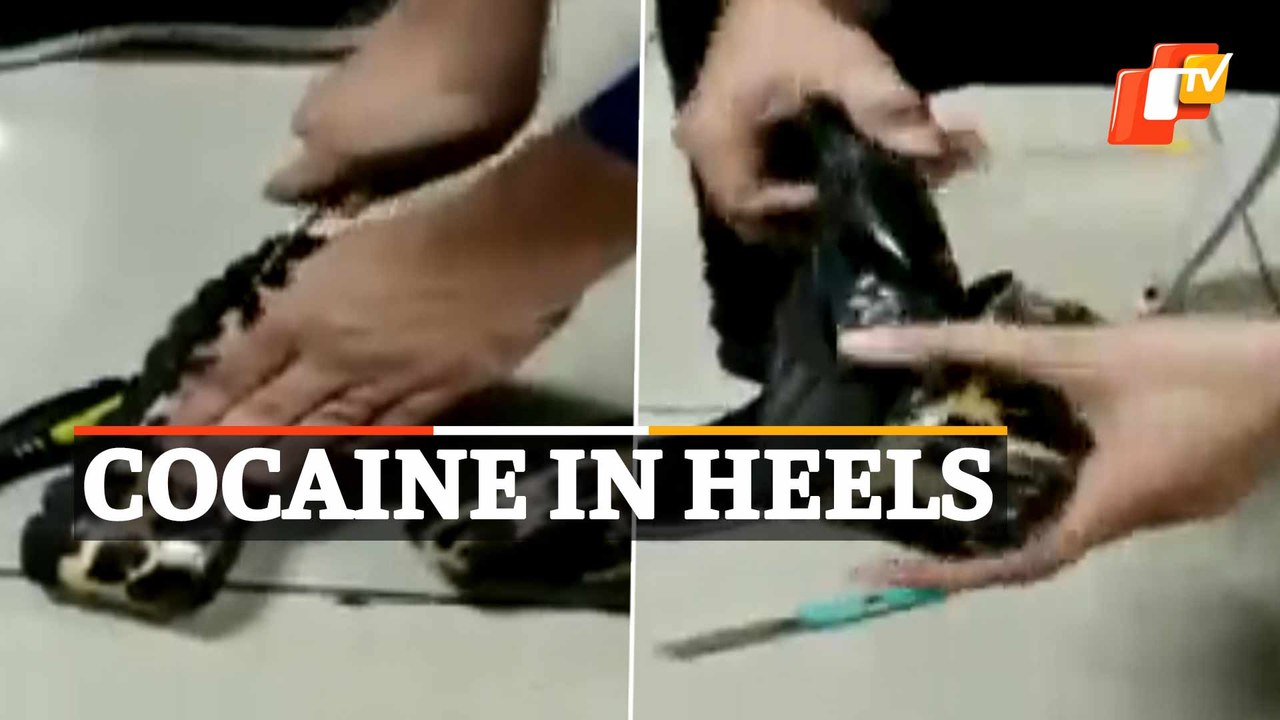 Cocaine Worth Rs 4.9 Cr Smuggled In Heels; Intercepted By Customs At Mumbai Airport