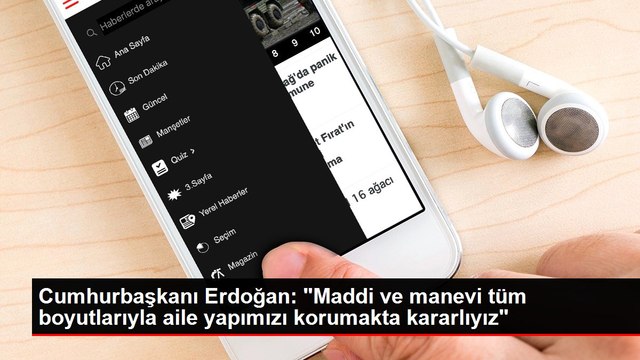 Cumhurbaşkanı Erdoğan: Maddi ve manevi tüm boyutlarıyla aile yapımızı korumakta kararlıyız
