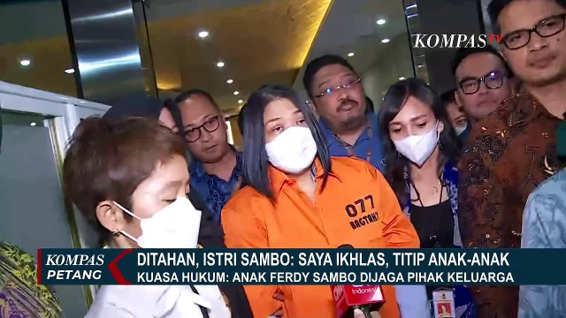 Ekspresi Tangis Putri Sambo Usai Ditahan, Pakar Forensik Emosi: Putri Pasrah Hadapi Proses Hukum
