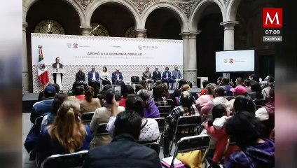 "Fortalecemos la economía popular": Sheinbaum, como apoyo de la seguridad alimentaria