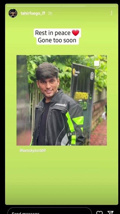 Skylord Death  Romeo Gamer Last Instagram Live  अंतिम संस्कार Par Ku Nhi Pahuch Paya @SKYLORD