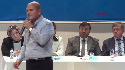 GİRESUN BAKAN SOYLU: MERSİN'DEKİ EYLEM, AMERİKA MERKEZLİDİR