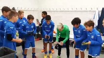 Les U13 engrangent une nouvelle victoire : 2-9 sur le synthétique du CSB !!