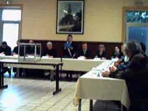 Installation du conseil municipal de Pleyben (2008)