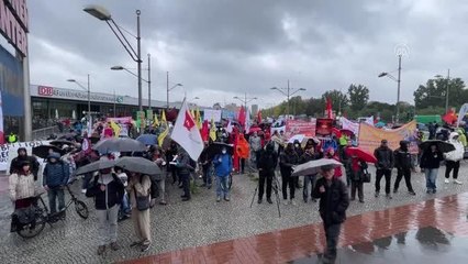 Son dakika haberi: Almanya'da savaş karşıtı gösteriler yapıldı