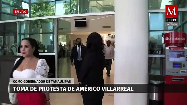 Toma de protesta de Américo Villareal en Tamaulipas
