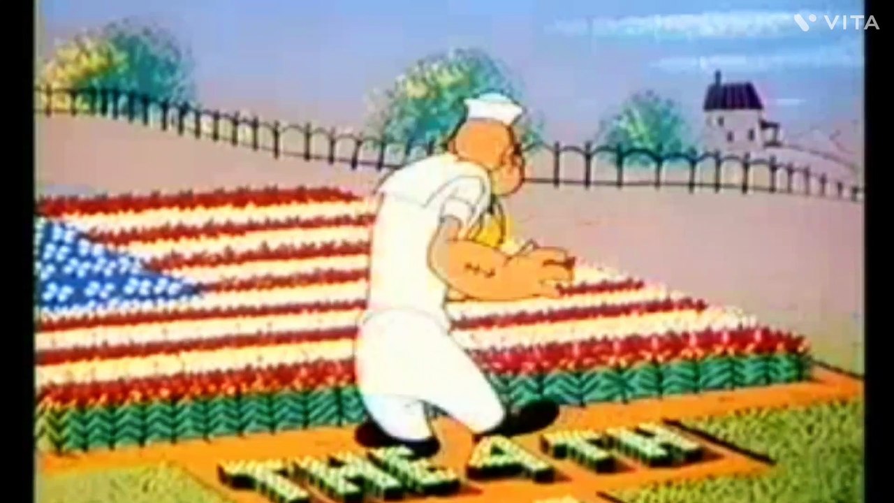 Popeye the sailor men|baseball episode|90skid cartoon|most viewed episode